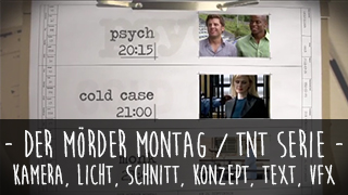 Der Moerder Montag - Grafik, Schnitt, Text, Kamera