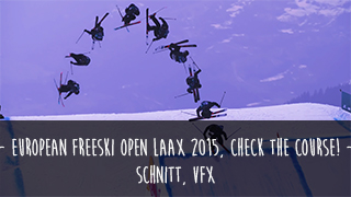 European Freeski Open LAAX 2015, Check the Course!