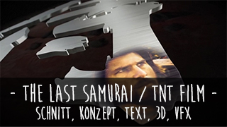 The Last Samurai - Grafik, Schnitt, Text